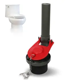 049057102398 KORKY Standard Top Mount Flush Valve Toilet