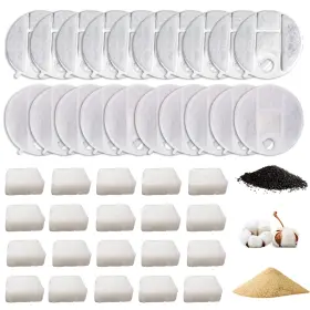 Kospetsin Plwf008 Dog Water Filter 40 Pack Replacement Filters Compatible With Petlibro Kospetsin Plwf008 Dog Water Filter 40 Pack Replacement Filters Compatible With Petlibro