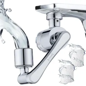 197644774876 LA FARABI Water Filter Sink Faucet Rotating Tap