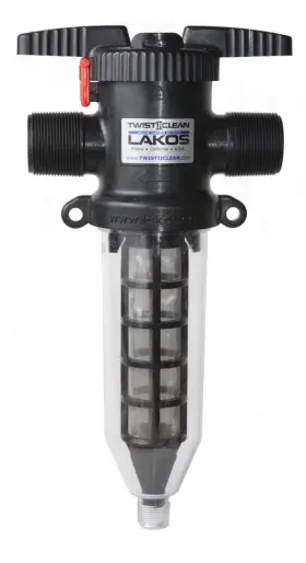 T2C-150 LAKOS Twistiiclean Inline Water Filter Mesh Micron