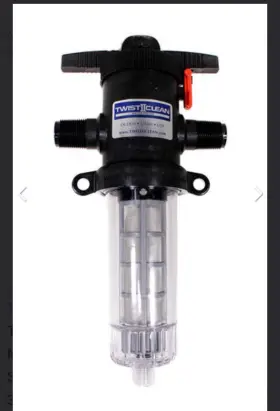 T2C-150-60 LAKOS Twist Clean Inline Water Filter Mnpy Mesh