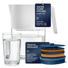 PNAPW190B LARQ Water Filter Pitcher Nano Removes Chlorine