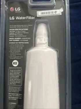 LT600P LG Refrigerator Water Filter #2