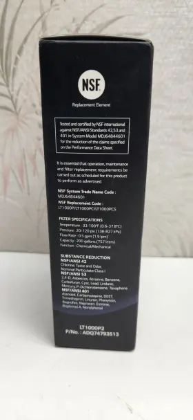 LT1000P LG Pack Refresh Refrigerator Water Filter #3