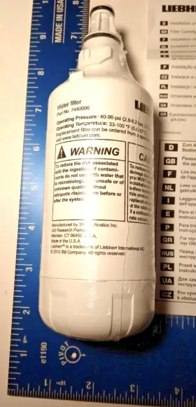 7440000 LIEBHERR Refrigerator Water Filter #2