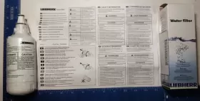 7440000 LIEBHERR Refrigerator Water Filter