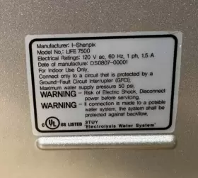YL7500 LIFE IONIZER Yung Water Connect Faucet Clean Manual #3