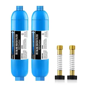 Z036 LIFEFILTER Rv Inline Water Filter Flexible Hose Nsf