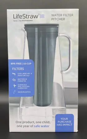 10-CUP LIFESTRAW Bpa Water Filter Pitcher