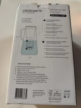 88301646 LIFESTRAW Cup Bpa Water Filter Pitcher #2