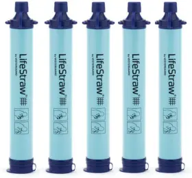 B087D7K48X LIFESTRAW Water Filter Straw Purifier Hiking