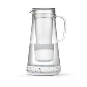 B0C444QZZD LIFESTRAW Water Filter Pitcher Glass Silicone Base