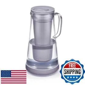 B0CRBKJY89 LIFESTRAW Water Filter Pitcher Glass Removes Lead