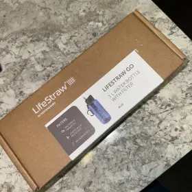 LGOTR1LBL09 LIFESTRAW Go Water Filter Bottle
