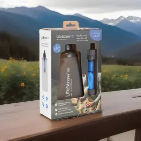LSFX01BK01 LIFESTRAW Flex Water Filter Squeeze Bottle