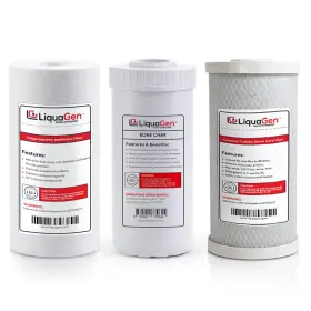 LG-4510-SBC LIQUAGEN Big Sediment Bone Char Carbon Block Pack