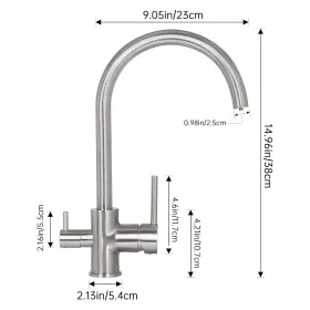 JS-01 WATER Filtration Kitchen Faucet Filter Taps Purifier #2