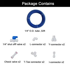 607569660791 MALIDA Water Purifier Connector Ro Tubing Filter #3