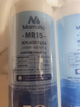 MR1000P MARRIOTTO Water Refrigerator Air Filter #2