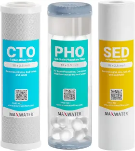 104265 MAX WATER Standard House Anti Scale Filter Set 104265 MAX WATER Standard House Anti Scale Filter Set