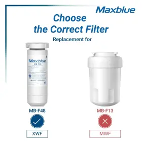 840814159842 MAXBLUE Ge Xwf Nsf Refrigerator Water Filter Fi #3