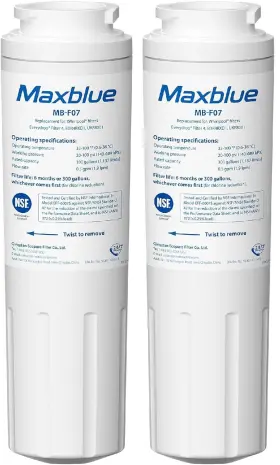 MB-F07 MAXBLUE Pack Water Filter Maytag Everydrop Whirlpool
