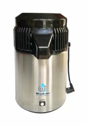 785971063536 MEGAHOME Countertop Water Distiller Steel Glass