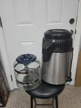MH943SBS MEGAHOME Water Distiller Glass Carafe