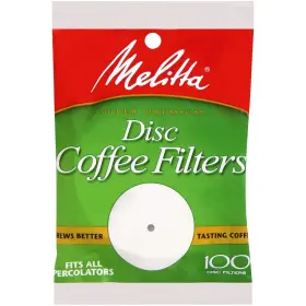 55437628105 MELITTA Disc Coffee Filters Percolators Pack