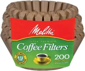 BHBAZUSM21M040 MELITTA Cup Natural Basket Coffee Filters