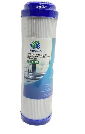 GAC-F10-5 MEMBRANE SOLUTIONS Granular Carbon Water Filter