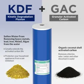 IFGAK002 MEMBRANE SOLUTIONS Pack Kdf Gac House Water Filter #2