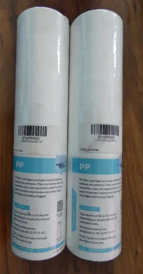 MPP-F10-25 MEMBRANE SOLUTIONS Melt Sediment Water Filters