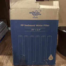 MPP-F20-5 MEMBRANE SOLUTIONS Sediment Water Filter Cartridges