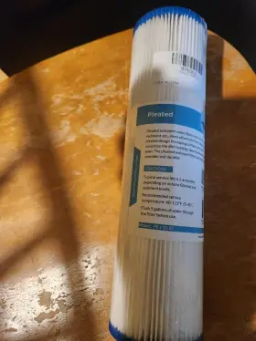 PE-F10-50 MEMBRANE SOLUTIONS Micron Pleated Sediment Water