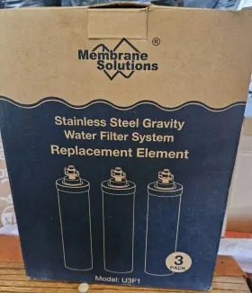 U3F1 MEMBRANE SOLUTIONS Pack Water Filter Box