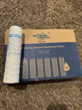 WPP-F10-10 MEMBRANE SOLUTIONS Pack Micron Wound Sediment