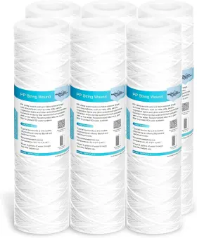 WPP-F10-5 MEMBRANE SOLUTIONS Micron Wound House Water Filter