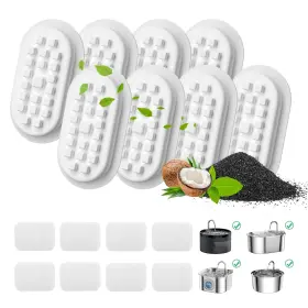 HA10007 MISFANS Cearmic Cat Water Fountain Filters Pack Repla