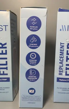 CWMF041 MIST Refrigerator Water Filter #3