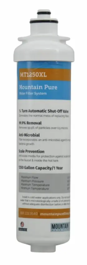 MT1250XL-RFC MOUNTAIN PLUMBING Pure Carbon Filter