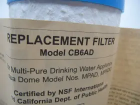 CB6AD MULTIPURE Pure Filter #2