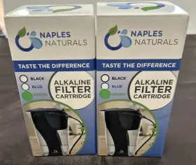 850574008168 NAPLES NATURALS Alkaline Water Pitcher Filter