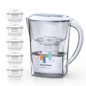 NF-231 NATUREFLOW Water Pitcher Bpa Sgs Removes Air Filter