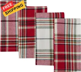 106209NAPX017X017MLT NEWBRIDGE Sully Tartan Christmas Plaid