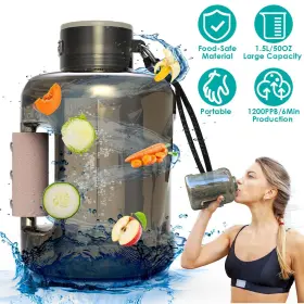 717971904434 NEWHOME Hydrogen Water Bottle Rich Generator