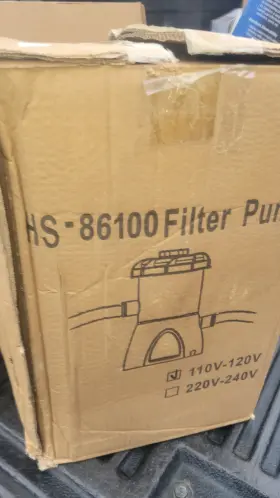 86100 NO BRAND NAME Water Filter Pump