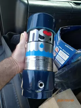 100S NSA Bacteriostatic Water Treatment Filter Gallon Nos #3