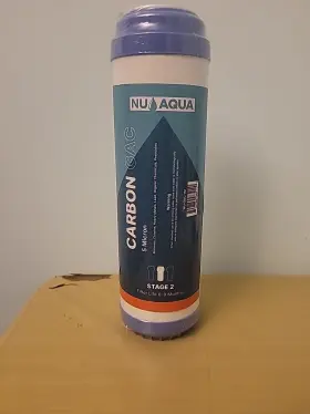 WU-GAC-1M NU AQUA Platinum Granular Coconut Carbon Filter