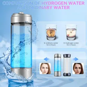 445021243204 NUISISA Hydro Hydrogen Water Bottle Generator #3